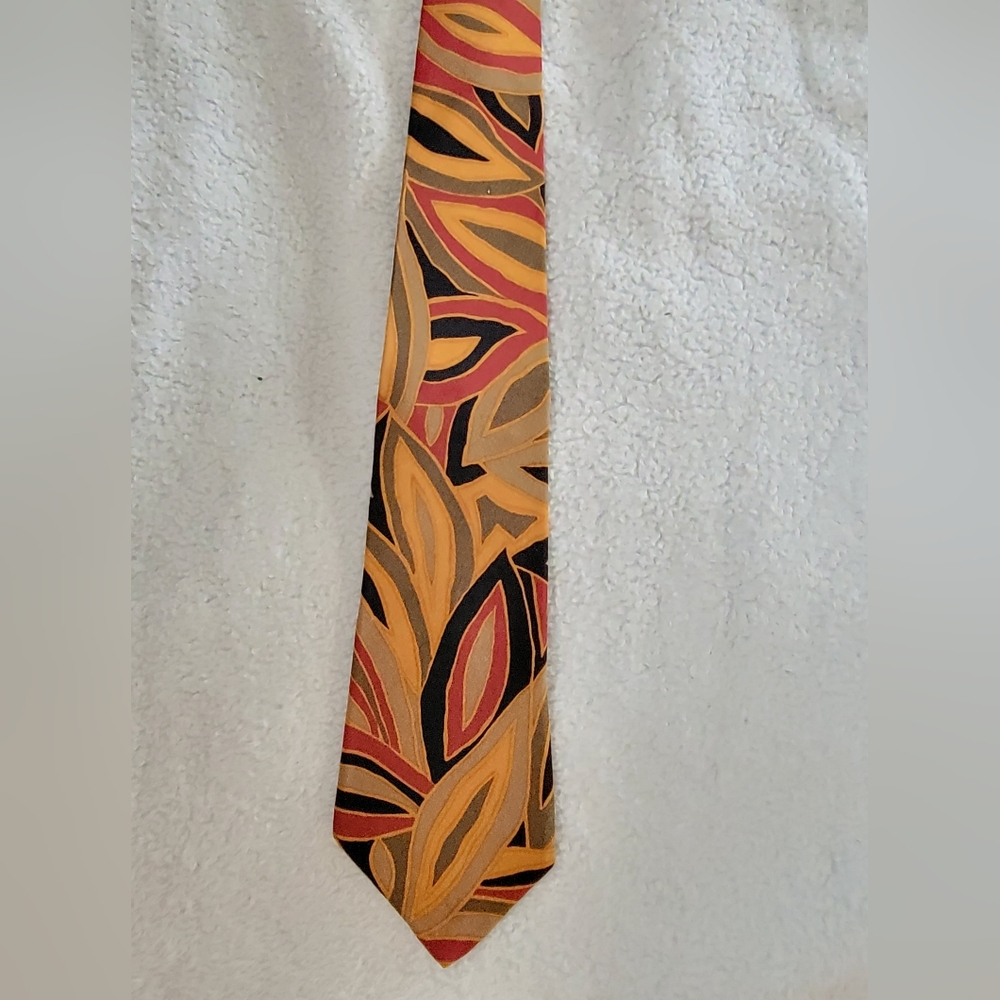 $200 CEZANI SILK MULTI COLOR BEATIFUL MEN'S ITALIAN TIE